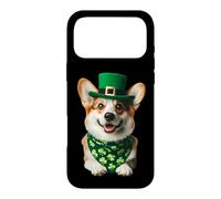 Pembroke Welsh Corgi Dog St Patrick's Day Leprechaun Owner Case for iPhone 17 Pro Max