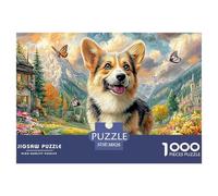 Pembroke Welsh Corgi Sophisticated Jigsaw Puzzles for Adults A 1000-Piece Advanced-Level Collection of Challenging Educational Games for Both Women And Men - A Perfect Shared Activity for Adults