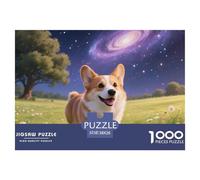 Pembroke Welsh Corgi Unique 1000 Piece Jigsaw Puzzle for Adults -, Puzzling, Cute Pet Dog Challenging Brainteasing Adult Jigsaws - Jumbo Puzzles for Classic Educational Games Impossible Hard Challenge