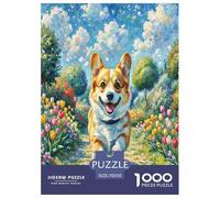 Pembroke Welsh Corgi1000 Piece Jigsaw Puzzle for Adults And Kids Family Game Cute PetsFun And Challenging Home Decors Great Gift Idea70x50cm/1000pcs