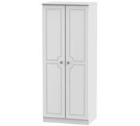 Pembroke White 2 Door Plain Wardrobe