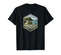 Pembrokeshire Coast National Park Wales Coastal Path T-Shirt