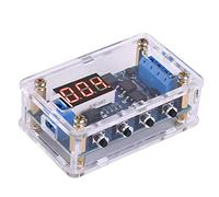 PEMENOL DC 5-36V Timer Relay LED Digital Triggering Cycle Time Delay Relay Module Dual MOS Control Timing Delay Relay Module with Protective Case