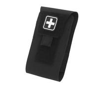 Peminkoo First Aid Pouch Quick Release EMS EMT Pouch, Outdoor Combat Molle Hunting Accessories E.DC Pouch Bag (Black)