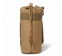 Peminkoo Tactical Molle Water Bottle Bag Military Outdoor Camping Hiking Drawstring Water Bottle Holder Multifunction Bottle Pouch (Tan)