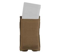 Peminkoo Tactical Open Top Magazine Pouch for 5.56 M4 Mag Elastic Molle Carrier Single Mag Pouch Airosft Accessories (Khaki)