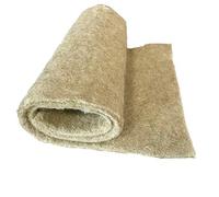 Pemmiproducts Growing Mat Made of 100% Hemp, 100 x 42 x 6 cm, Approx. 1 cm Thick, Biodegradable, Beige, Indoor, Modern, Rectangular, Tabletop, Cress, PLANTER