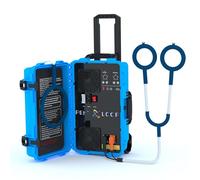 PEMT Loop Magnetic Therapy Device - Pulsed Electromagnetic Field Therapy Equipment with Butterfly Coil for Pain Relief, Rehabilitation & Cellular Health - for Animals Pain Management(Blue)