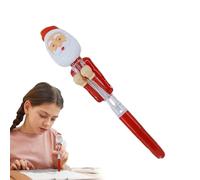 Pen A | Pen Santa Claus with Boxing Action | Gel Writing Tool with Lights Toy | For Students Teachers Men Women Writing Home Office Library Gift