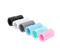 Pen Adapter Set, Pen Adapter Precise Height Compatible with Sharpie Cricut Maker for Explore Air for Explore Air 2 for Explore Air 3, Without Words(Black White Grey Pink Green Blue)