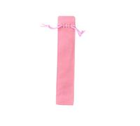 Pen Bag Simple Holding Container Storage Pouch Pencil Carrying Pouches Pencils Case Stationery Lint Fabric Pens Holder Pink