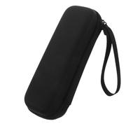 Pen Carrying Case with 7 Slots Hard EVA Shell and Mesh Pocket Black | Rigid Shell with Elastic Straps, Zippered Flip-top Design, Multiple Compartments for Needles and Pen Needles, for Home