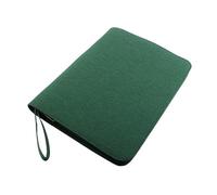 Pen Case,Canvas,Multifunctional for Collection,Dustproof,Large Capacity Pouch,Storage Case Pen Display Holder, Green 48 Grid