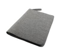 Pen Case,Canvas,Multifunctional for Collection,Dustproof,Large Capacity Pouch,Storage Case Pen Display Holder, Gray 48 Grid