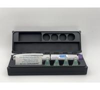 Pen Case Compatible with Mounjaro® & Wegovy® 0.25mg / 0.5mg Weight Loss GLP-1 Pens - Hard Plastic Storage Box for Travel, Fridge or Home - Holds Pen, Needle Tips & Swabs (Black)