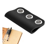 Pen Clip for Journal | Reusable PU Leather Detachable | Journal Pen Clip Pencil Loop Holder,for Paper Planner Binder Documents Journaling Planning Scheduling