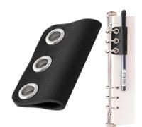 Pen Clip for Notebook | Detachable Reusable PU Leather - Desk Planner Pen Loop Clip | for Journaling Planning Paper Planner Binder Document Home School