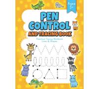 Pen Control And Tracing Book: Preschool Tracing Workbook / Pre Handwriting Practice (Tracing Books for Kids Ages 3-5) Pencil Control Workbook: Line ... Activity Book For Kids, Line Tracing Book