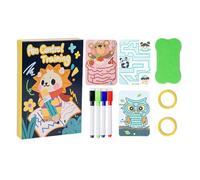 Pen Control Training, Pen Control Activity Book for Children, Drawing Book for Training Pen Control, Writing Exercise Book, Pencil Grips for Children's Handwriting, Calligraphy for Children Aged