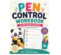 Pen Control Workbook for Preschoolers: 30 Fun Tracing Activities to Build Fine Motor Skills, Pencil Control, and Handwriting Readiness