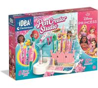 Clementoni Princess Pen Lab - Create Magical Disney Princess Pens with Inks, Decorations and Stickers for Kids 6+