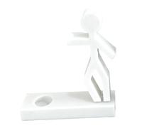 Pen Display Stand - 2.28 x 1.97 Inches ABS Desktop Organizer Cute Cartoon Stand | Classroom Supplies Teacher Study Room Office Home School Decorations, white, Please refer to the description, Please