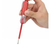 Pen Electric Tester, Jadeshay Voltage Tester Electrical Screwdriver 100-500V Electric Tester Pen Voltage Tester,with Voltage Test Power Detector Probe and Skid-Proof Handle