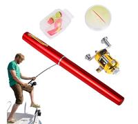 Pen Fishing Pole,Pocket Fishing Rod Portable Fishing Pen | Pocket Fishing Pen For Hikers, Friends, Family Birthdays, Holidays, Special Occasions
