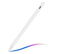 Pen for Apple iPad 2018-2025, 12 Hours Battery Life, USB-C Fast Charge, Palm Protection, Pencil for iPad 11/10/9/8/7/6, Air 3/4/5/M2/M3, Pro M4/M2/M1 (11/12.9/13 Inch), Mini 5/6