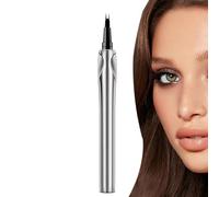 Pen for Eyebrows, 0.4 ml, Waterproof and Sweat-Proof, Two-Pronged Eyebrow Pen for Women, for Women, Girls, Dating, Traffic, Stage, Travel as well as