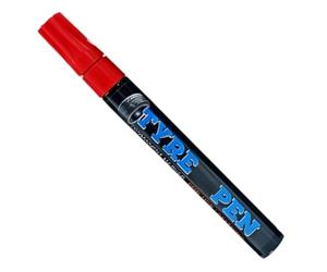 Pen for Writing on Tyres with Paint - Permanent Weatherproof Erasable Marker for Drawing Tyres, Pen for Painting and Drawing on Wheels and Tyres - for Motorcycle Vehicles