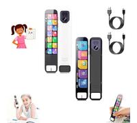 Pen GPT - PenGpt, ChatGPT Pen, AI Pens, Offline Translation (150+ Languages), Instant AI Answers 99% Accuracy, 0.5s Fast Identification, HD Touchscreen (Black + White)