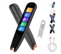 Pen Gpt, Scan Sense Pen, Scansense AI Scanning Smart Pens, History & More Offline Translation (50+ Languages), HD Touchscreen, Bluetooth, Music (3.69in)