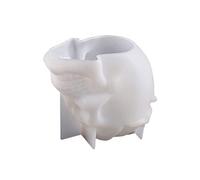 Pen Holder Flower Pot Silicone Mold Rose Skull Epoxy Resin Mold Decoration Tools Plaster Making Supplies Epoxy Resin Molds Unique for Pens Flowers Table for Beginners