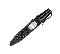 Pen Mini Cell Phone, AK007 Pen Mini Mobile Phon Rechargeable with 0.96 Inch Tiny Screen, Bluetooth Dialer, Support GSM Dual SIM Max 32G TF Card with Camera Flashlight Music Player