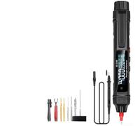 Pen Multimeter SK-216 and SK-216B for AC Voltage 0.8V to 600V DC Voltage 0.8V to 600V Resistance Capacitance Frequency Diode NCV Live Wire Detection (SK-216B)