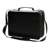 Pen Organizer Case - Large Capacity Pencil Case, Pen Organizer Pouch Easy to Carry | Long Lasting Hobbies & Crafts Box, Black/White, riferimento alla descrizione, See description