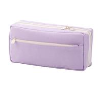 Pen Pencil Case Pencil Bag Simple Pencil Case Pen Pencil Bag Zipper Canvas Large Capacity Pencil Holder Box