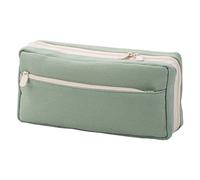 Pen Pencil Case Pencil Bag Simple Pencil Case Pen Pencil Bag Zipper Canvas Large Capacity Pencil Holder Box