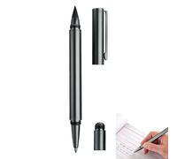 Pen Pencil Combo 2 In 1 Smooth Writing Black Ink Metal
