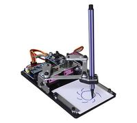 Pen Plotter Robot Kit, Smart Drawing Robot with Bluetooth Control, Open Source Programming Companion, Assembled by Users, Ideal for Children, Stable Performance