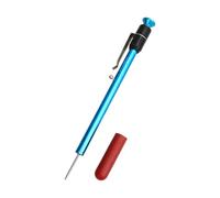 Pen-Shaped Brake Pad and Tire Thread Gauge with Slender, Blue | Pen Shaped Body with Pocket Clip, Brake Pad Checks Without Disc Removal, Access Between Routine Workshop Tasks