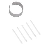Pen Tips for Remarkable 1 Touch Pen Nibs,10PCS EMR Digital Pen Tips ABS Touch Screen Pen Nibs Replacement for Remarkable 1 2 for King Write MR05 (White)