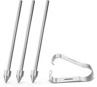 Pen Tips Replacement for Kindle Scribe Pen, Pen Nibs Compatible with Premium Pen Remarkable 1/2 Plus Digital Pen 4096 Levels with Pen Folder(No Worn Out 3 Titanium Tips)