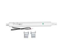 Pen Type Electric Actuator, DC Linear Motion Actuator with 100mm Stroke and 500N Force, Mini Telescopic Actuator with Mounting Brackets for Electric Medical Beds, Lift Tables and (DC12V)