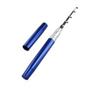 Pen Type Telescopic Fishing Rod with Foldable Design and High Performance Features for tional Anglers on the Move (blue)
