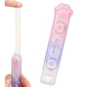 Pen with Double-Sided Adhesive Tape, Portable Safe Double-Sided Tool with Cat Paw - Correction Tape Pen, for Children Boys Teens Parents Crafts School Work