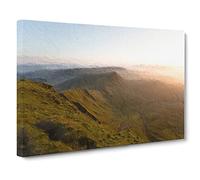 Pen Y Fan In The Brecon Beacons Wales Canvas Print | Gallery Wrapped 30mm Frame Wall Art | 30x20 inches | Ready to Hang | Modern Picture | Living Room Bedroom Lounge Office