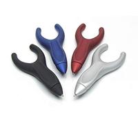 Penagain Ergosof, Ballpoint Pen, Set of 4 Colors: Black, Silver, Red and Blue (Individually Packaged with Two Refills Per Pen) by beacon-ridge