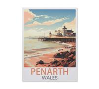 Penarth Wales,Jigsaw Puzzles 1000 Pieces for Adults, Classic Puzzle Kids Puzzle Challenging and Difficult Puzzles for Adults and Teens-DR122-38x52cm